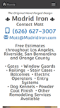 Mobile Screenshot of madridiron.com